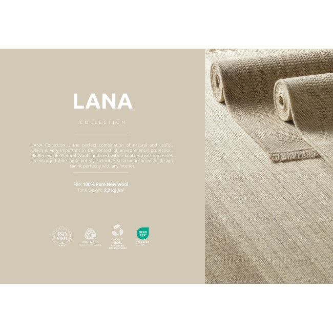Traversa lana Lana 8986-4-69500, Bej, Uni