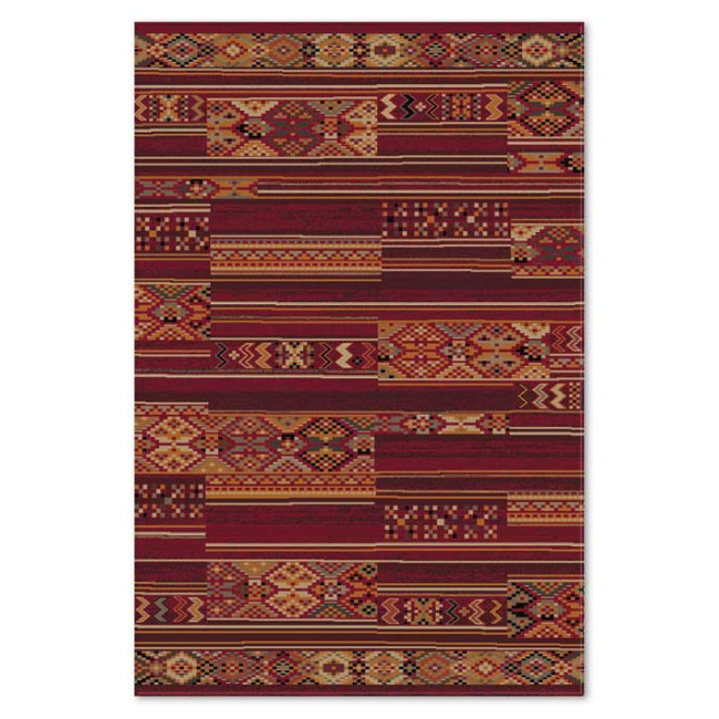 Covor Sintetic Traditional, Rosu, Berber Outlet 1147-1-24625