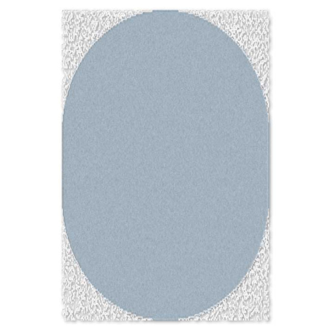 Covor pufos uni Albastru, Viva 30 Outlet 1039-2-31000
