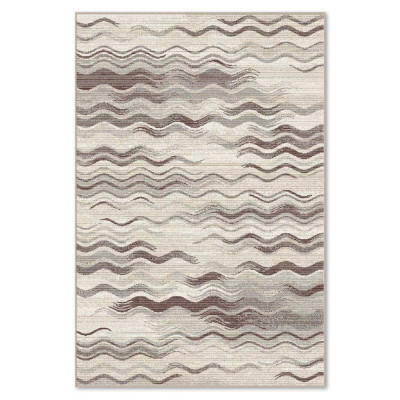 Covor sintetic Matrix 5812-1-15035, Maro /Bej, design Modern