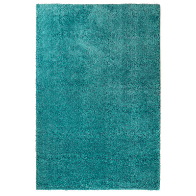 Covor pufos uni, Panda 1039-1-66900, Albastru/Turcoaz, design Shaggy