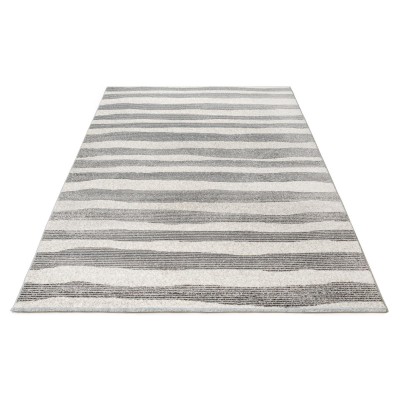 Covor sintetic colectia Matrix, 5660-1-16855, Gri, design modern,