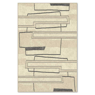 Covor sintetic Soho 1334-1-18455, Gri, Design Modern