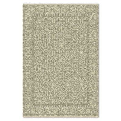Covor sintetic Colectia Delta 8488-1-43255, Gri/Bej, design Modern