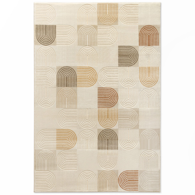 Covor sintetic Geo 1330-1-44412, design Modern