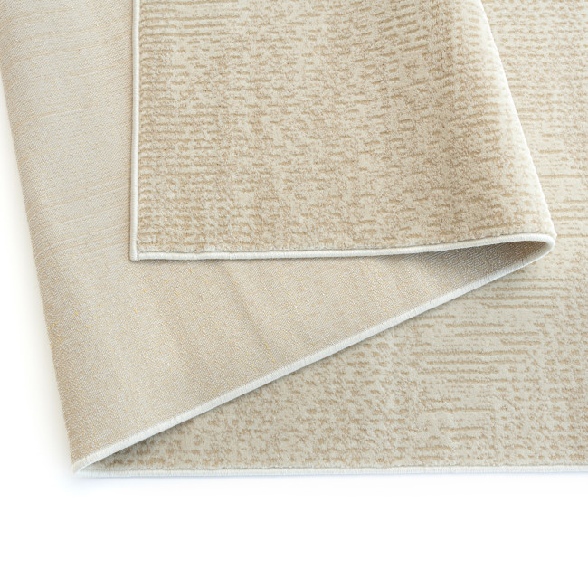 Covor sintetic Geo 1241-1-44011, Bej/, design Modern