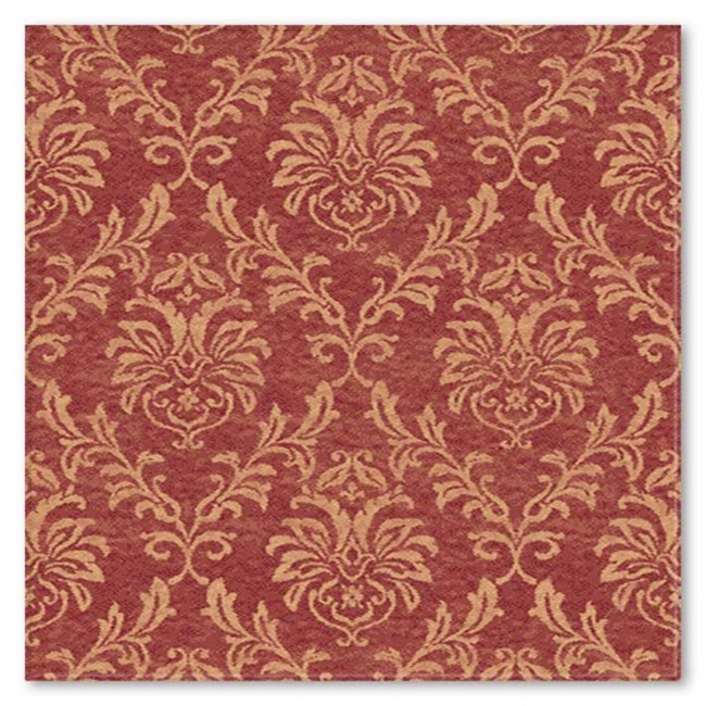 Mocheta lana Premiera 2590-8-50066, Rosu, design Clasic
