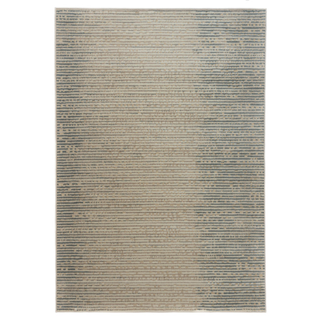 Covor sintetic colectia Geo 4971-1-43215,  Gri/Bej, design Geometric