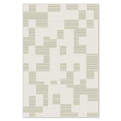 Covor sintetic Scandi 5844-1-17733, Crem/Verzui, design Modern Covor sintetic Scandi 5844-1-17733, Crem/Verzui, design Modern