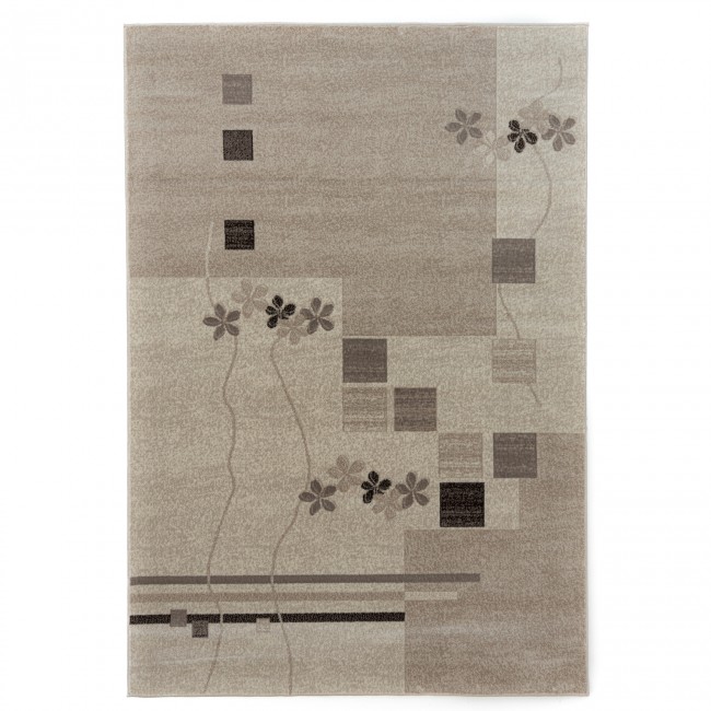 Covor sintetic Delta 3618-1-43255,  Gri/Crem/Maro, design  Geometric