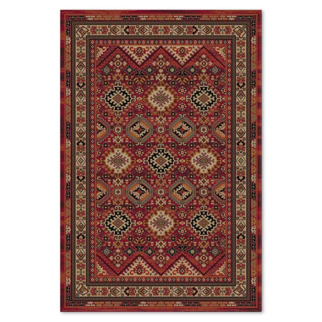 Covor Sintetic Traditional, Rosu, Berber Outlet  6432-1-24625
