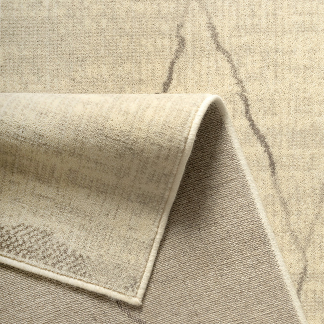 Covor din lana 100% Prima 4922-1-53033, Bej, Design Modern