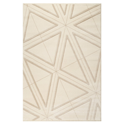 Covor sintetic Colectia Soho 1948-1-15033, Bej, design Geometric