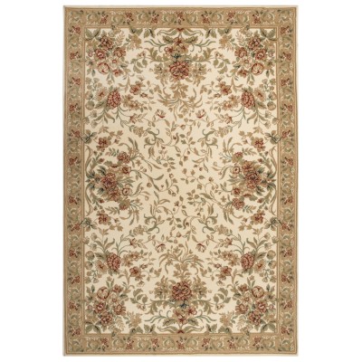 Covor sintetic Atlas 8823-1-41333, Crem/Bej, Floral