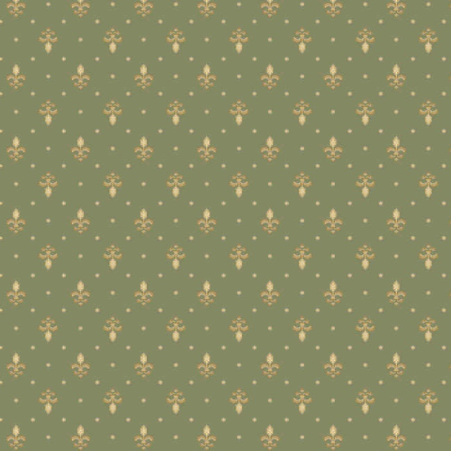 Mocheta sintetica Atlas 2327-8-41366, Verde, Clasic