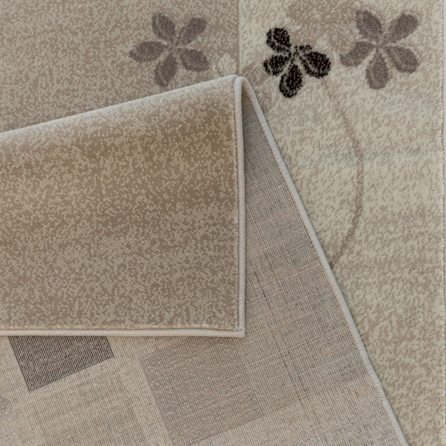 Covor sintetic Delta 3618-1-43255,  Gri/Crem/Maro, design  Geometric