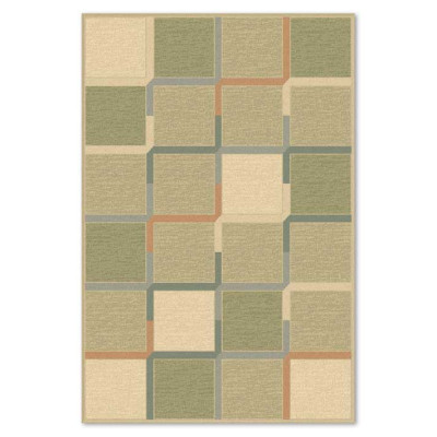 Covor din lana Verde, Modern,Bella Outlet 4684-1-50045 Covor din lana Verde, Modern,Bella Outlet 4684-1-50045