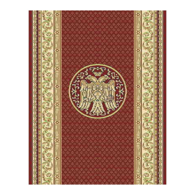 Traversa sintetica Atlas 8731-4-41355, Rosu, Clasic