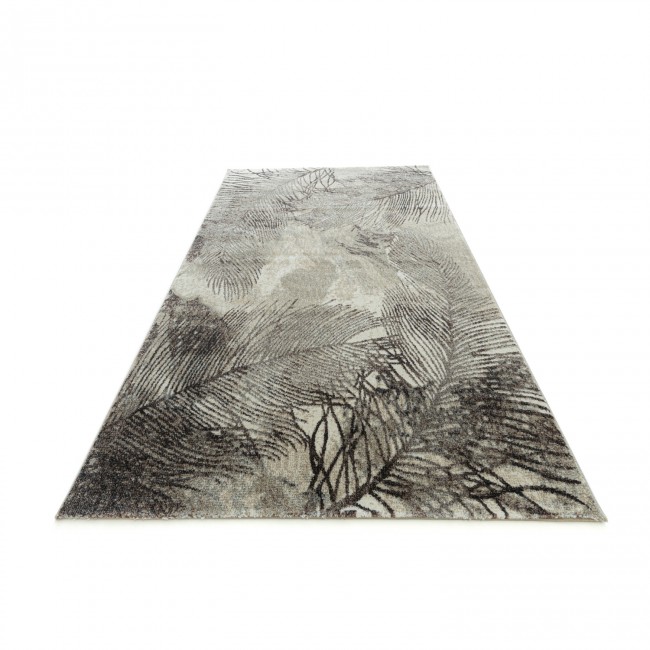 Covor sintetic Matrix 1228-1-18415, Maro/Bej, design Floral