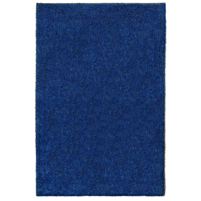 Covor sintetic pufos Panda 1039-1-67000, Albastru, Shaggy