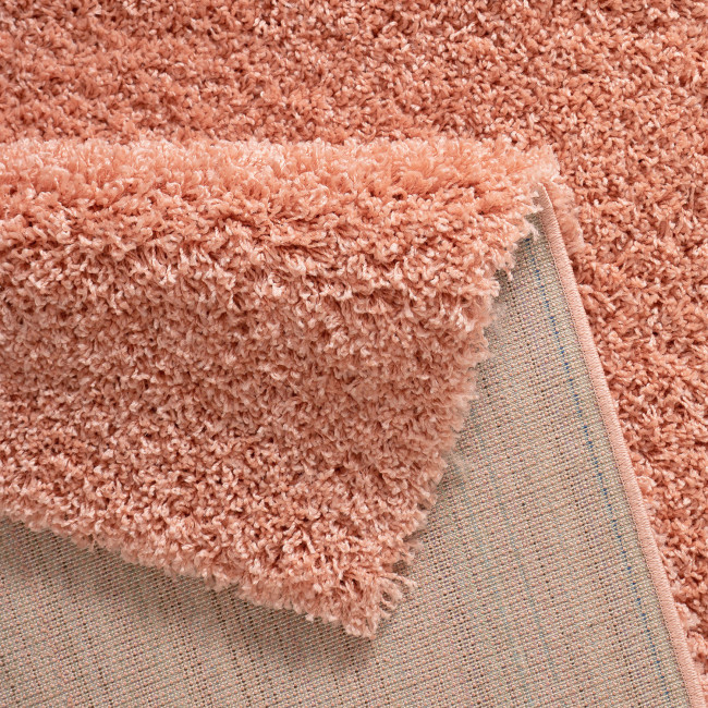 Covor sintetic pufos Panda 1039-1-31100, Roz, Shaggy