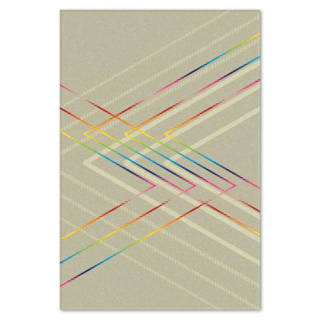 Covor sintetic Delta R 8682-1-43255, Multicolor, design Modern Covor sintetic Delta R 8682-1-43255, Multicolor, design Modern