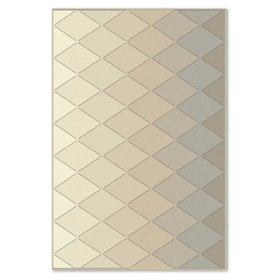 Covor sintetic, Soho 1944-1-18455, Bej, Design Geometric