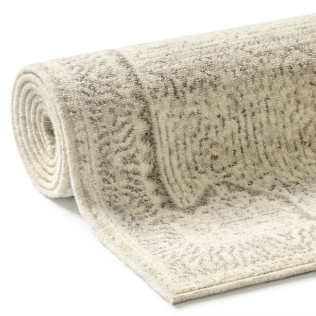 Covor din lana 100% Prima 1322-1-53044, Crem, Design Modern