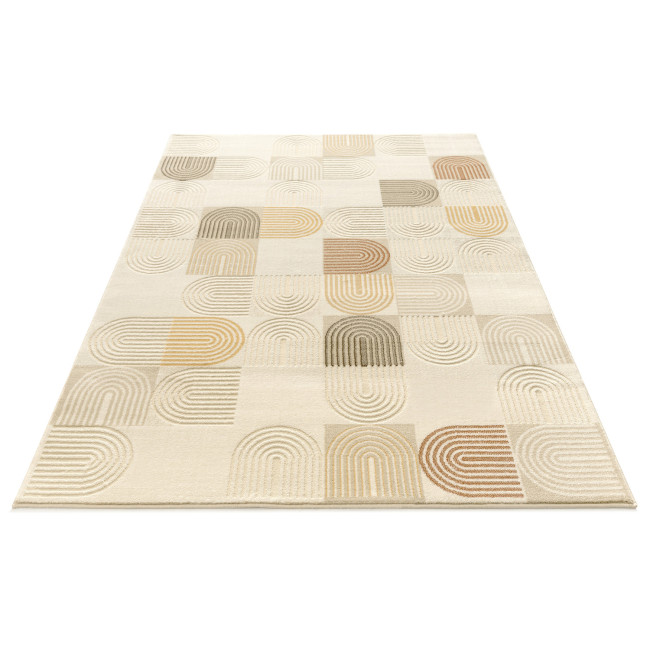 Covor sintetic Geo 1330-1-44412, design Modern