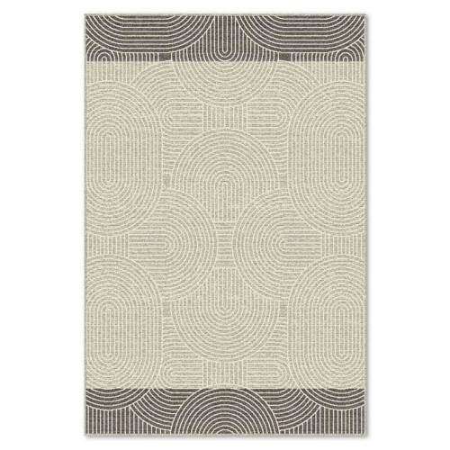 Covor din lana 100% Prima 7901-1-52022, Maro, Design Modern...