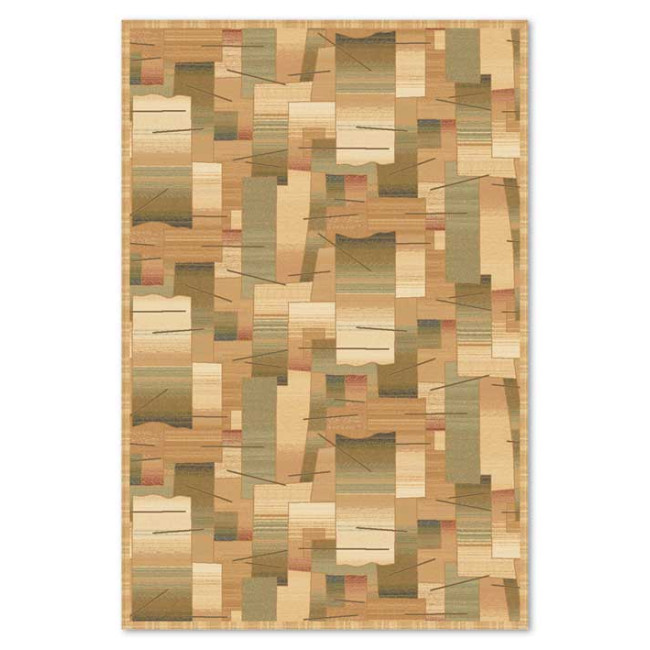 Covor din lana Verde, Geometric, Premiera Outlet 2778-1-50655