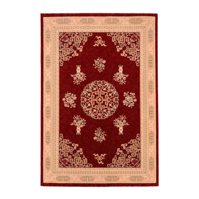 Covor din lana 100% Premium 7184-1-51056, design Clasic