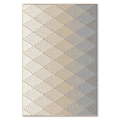 Covor sintetic Colectia Soho 1944-1-15055, Gri/Bej, design Geometric