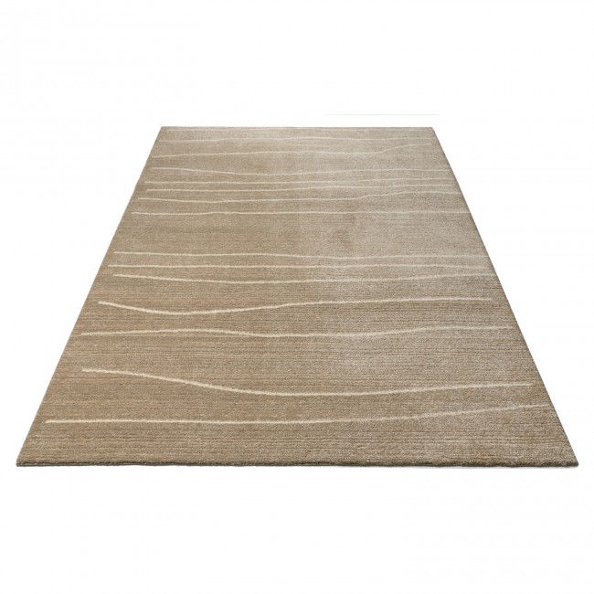 Covor sintetic Scandi 5773-1-17711, Maro/Bej, Geometric