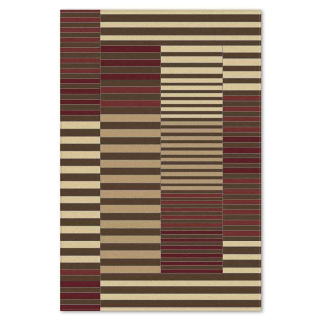 Covor din lana 100% Rubin 6336-1-53234, Maro, Modern