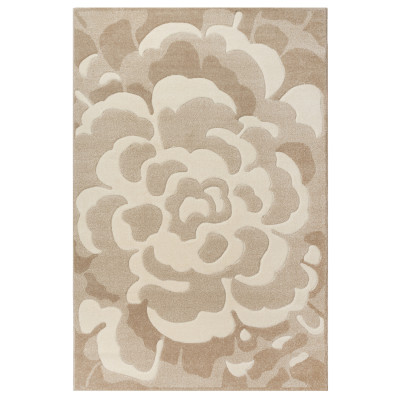 Covor sintetic Colectia Soho 1952-1-15055, Bej, design Floral