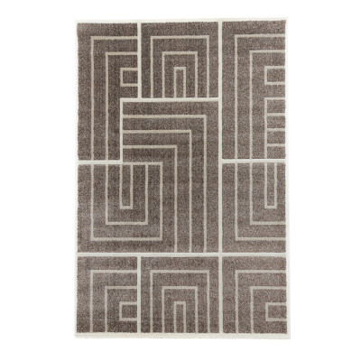Covor sintetic Soho 1163-1-18423, Gri/, design Geometric