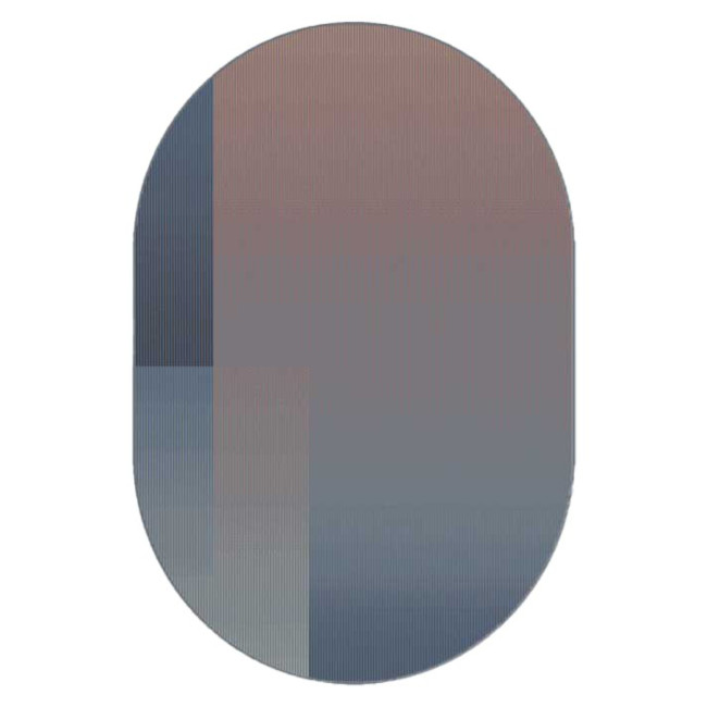Covor sintetic colectia Bella 7710-2-51944, Albastru/Caramiziu, design Abstract